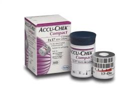 Teste de glicemie Accu-Chek Compact