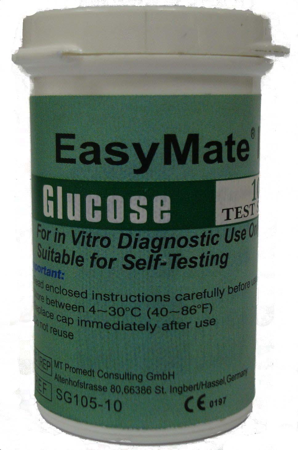  teste glicemie easymate gc