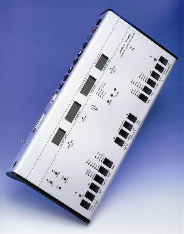 Audiometru de diagnostic cu memorie oscilla sm960-d (cu 2 canale)