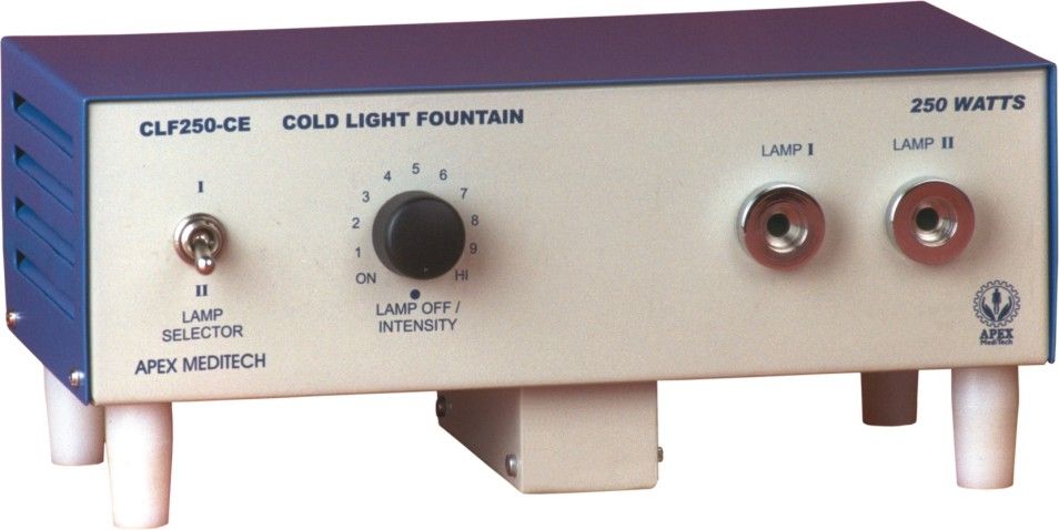 Sursa portabila de lumina rece si cabluri de fibra optica CLF250-CE