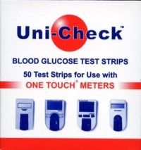 TEST GLICEMIE ONE-TOUCH UNI-CHECK x 50bu