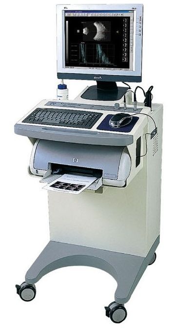 Ecograf ocular ab scan bk 2000c (computer asamblat in troliu)