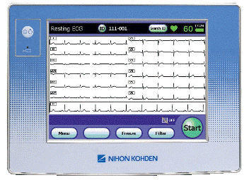 Electrocardiograf Cardiofax CE ECG PEA -1110K