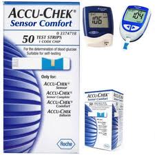 Teste glicemie Accu Chek Sensor Comfort