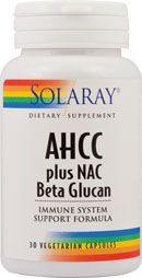 Ahcc® plus nac & beta glucan 30 capsule vegetale