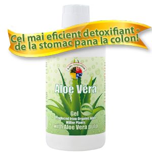 Life Impulse Gel cu pulpa de Aloe Vera BIO - detoxifiant, imunoprotector  