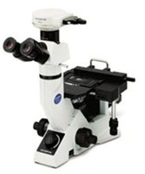 Olympus gx41 - microscop inversat metalografic de mici dimensiuni