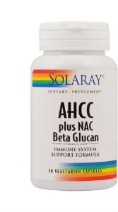 Ahcc® plus nac & beta glucan 30cps