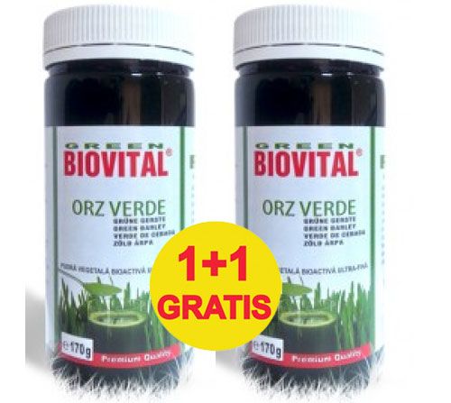 Orz Verde Pulbere 100gr, 1+1 gratis Biovital