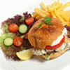 Burger cu ton