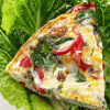 Fritatta (omleta) cu spanac