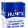 Spray-urile nazale Humex cu apa de mare