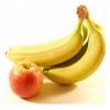 Merele si bananele in alimentatia copiilor