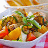 Salata de dovlecei cu fructe