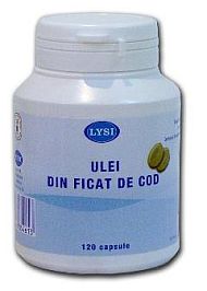 Concursuri online: Castiga 5 produse Uleiul din ficat de cod Lysi (120 capsule)