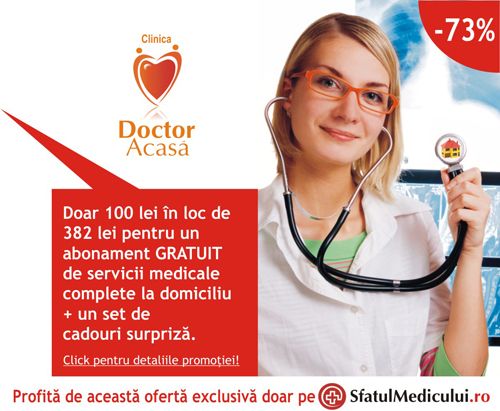 Imagine cu medici si doctorita in prim plan pentru Doctor acasa
