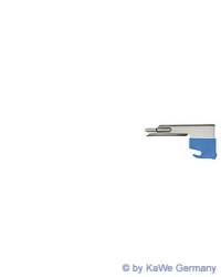 Lama laringoscop Economy Miller nr. 00