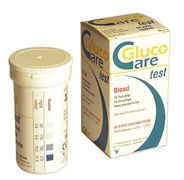 Teste de glicemie GlucoCare