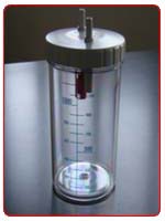 Vas colector autoclavabil cu capac de 1 litru