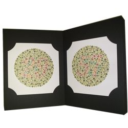 Tabele ishihara pentru simt cromatic