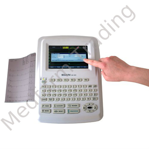 000EC70-Electrocardiograf cu 12 canale-SE1201 Touch Screen