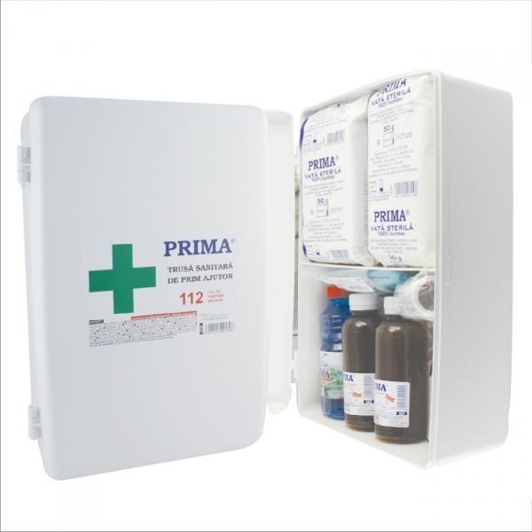 Trusa sanitara de prim ajutor, fixa, de perete - TMD TR 100