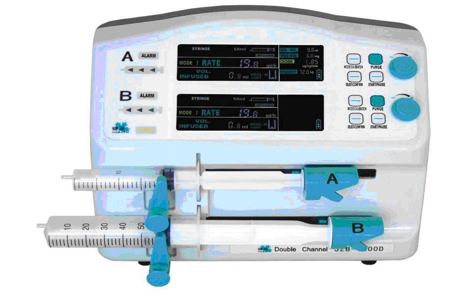 Injectomat tmd-1800d; doua seringi ( dublu canal )