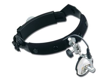 Lampa frontala orl cu oglinda de 55mm diametru cu transformator (stortz)