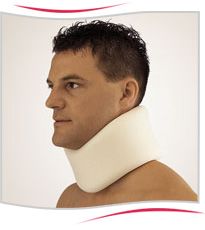 Orteza pentru zona cervicala, cu forma anatomica, alba