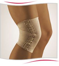 Orteza pentru genunchi, cu benzi incrucisate