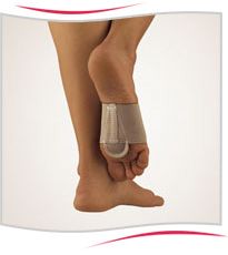Bandajul elastic pentru zona metatarsiana, cu pernita