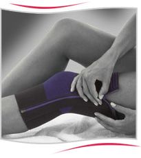 Orteza activecolor pentru genunchi, cu fermoar