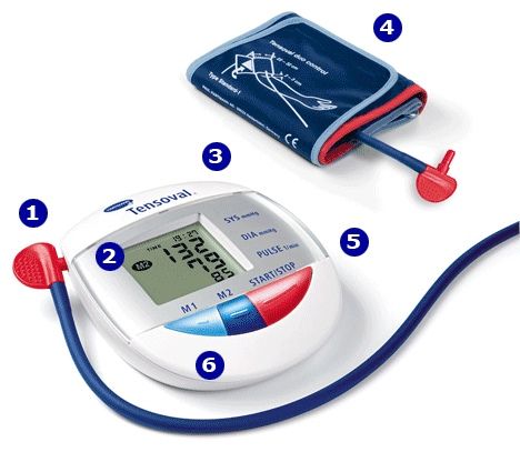 Tensiometru electronic de brat cu umflare automata Tensoval duo control