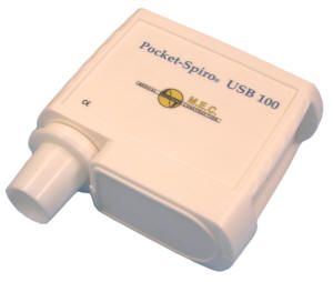 Spirometru pocket-spiro usb100