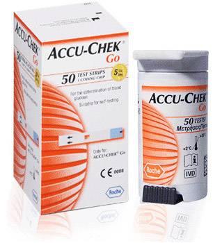 TEST GLICEMIE ACCUCHECK GO x 50buc
