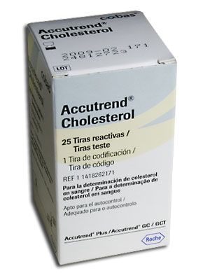 TEST TRIGLICERIDE ACCUTREND x 25buc