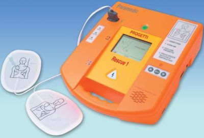 Defibrilator semiautomat extern cu monitor tip “rescue 1” (progetti – italia)