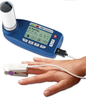 Pulsoximetru cu spirometru Spirobank II
