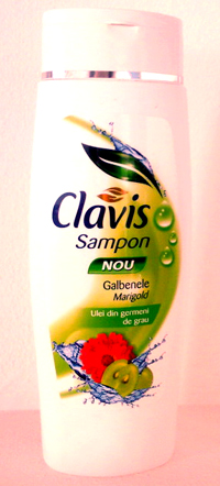 Sampon de galbenele si ulei din germeni de grau