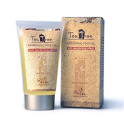 Gel odorizant pentru picioare cu ulei esential din arborele de ceai 