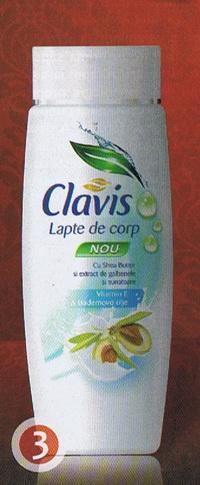 Lapte de corp Clavis