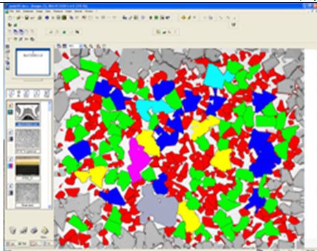 Soft metralografie analysis auto