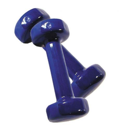 Gantere de vinil insportline 2x1kg set 