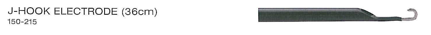 Electrod j-hook - 150-215