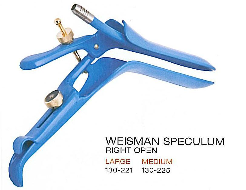 Specul vaginal weisman (mediu) - 130-225
