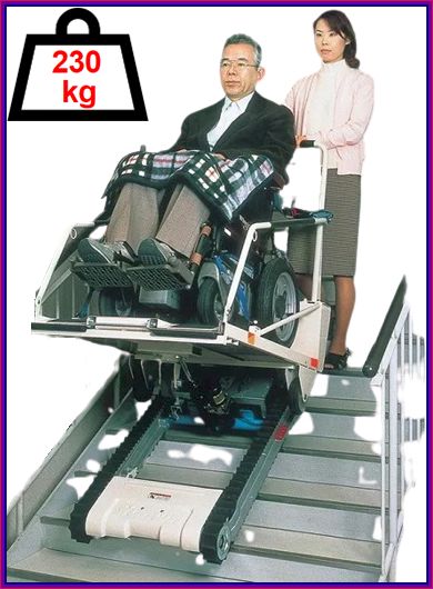 Elevator cu senile pentru scari sunwa major 230 kg