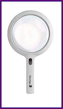 Lampa cu lupa derungs hand