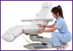 Scaun cosmetica silverfox sapphire