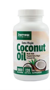COCONUT OIL EXTRA VIRGIN 1000MG 120CPS