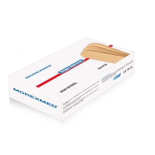 Apăsătoare de limbă nesterile - cutie 100 buc